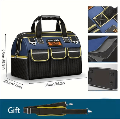 AIRAJ Heavy-Duty 1680D Electrician Tool Bag