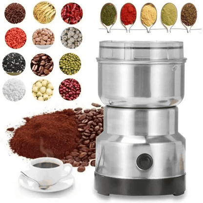 Compact Electric MultiGrain and Coffee Grinder