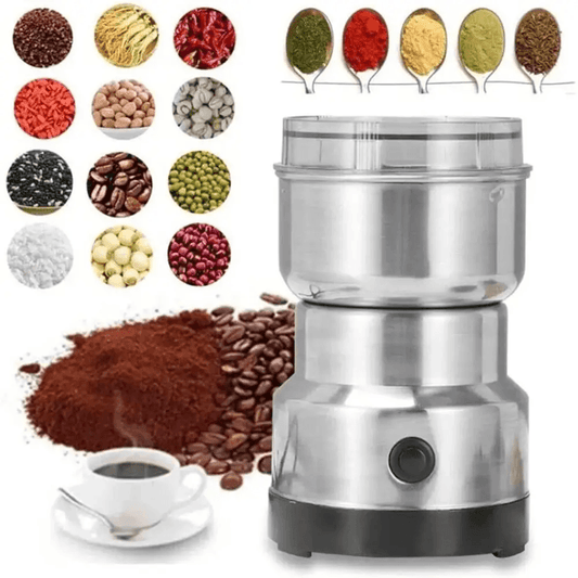 Compact Electric MultiGrain and Coffee Grinder