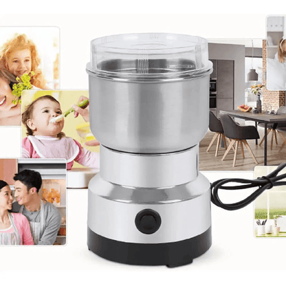 Compact Electric MultiGrain and Coffee Grinder