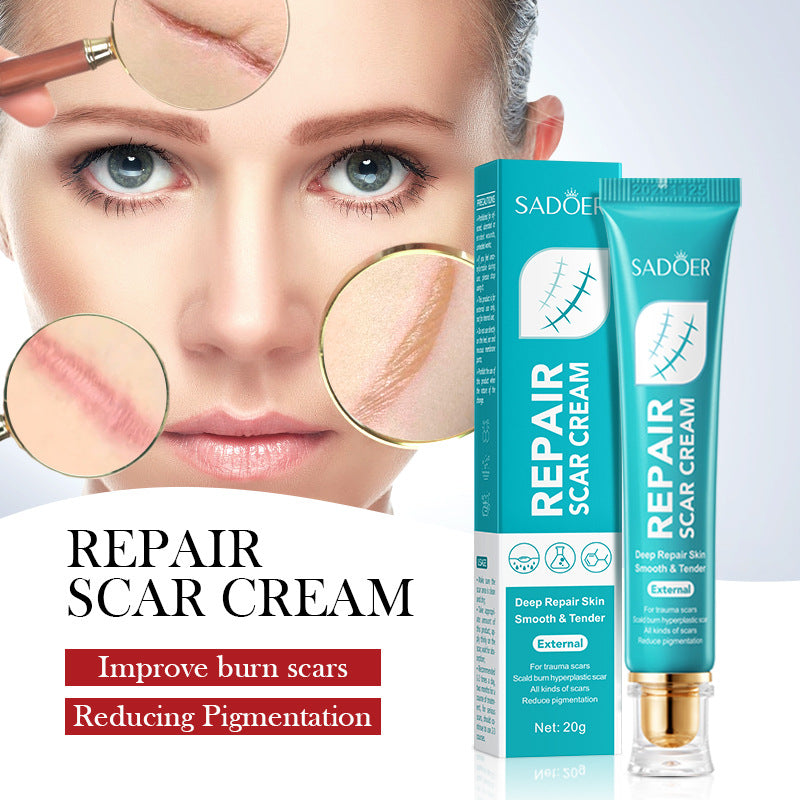 Scar Repair Cream, Repairing Scald Moisturizing, Rejuvenating Hydrating Serum, Facial Skin Care, Hydrating Face Cream