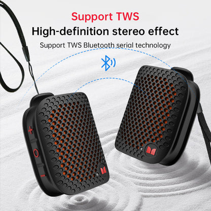 Monster M3 Clip On Bluetooth Speaker Portable Wireless Wearable Speaker