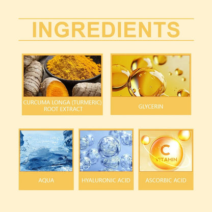 Vitamin C Turmeric Clay Mask for Brightening Deep Hydration and Smooth Skin