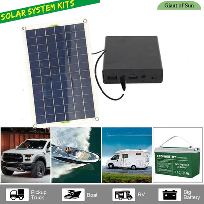 50W/30W/5W 800L/H DC 12V Low Noise Brushless Solar Water Pump Kit for Outdoor Fountain, Pond, Pool & Bird Bath