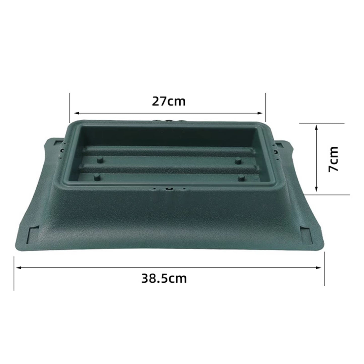 Hanging Planter for Balcony Railing Fence Planter Basket Window Box Flower Pot 6L for Garden and Yard