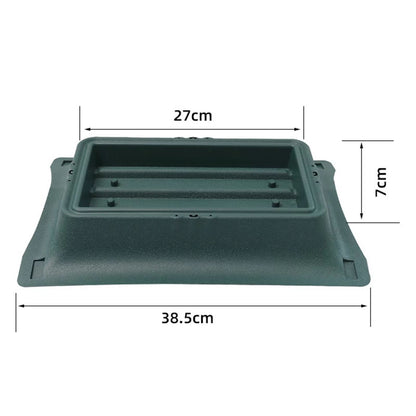 Hanging Planter for Balcony Railing Fence Planter Basket Window Box Flower Pot 6L for Garden and Yard
