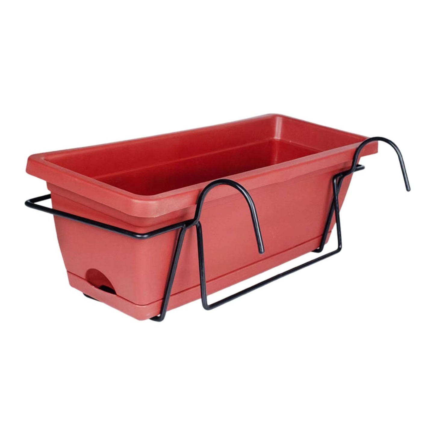 Hanging Planter for Balcony Railing Fence Planter Basket Window Box Flower Pot 6L for Garden and Yard