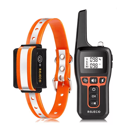 Rojeco Remote Rechargeable Dog Training Collar