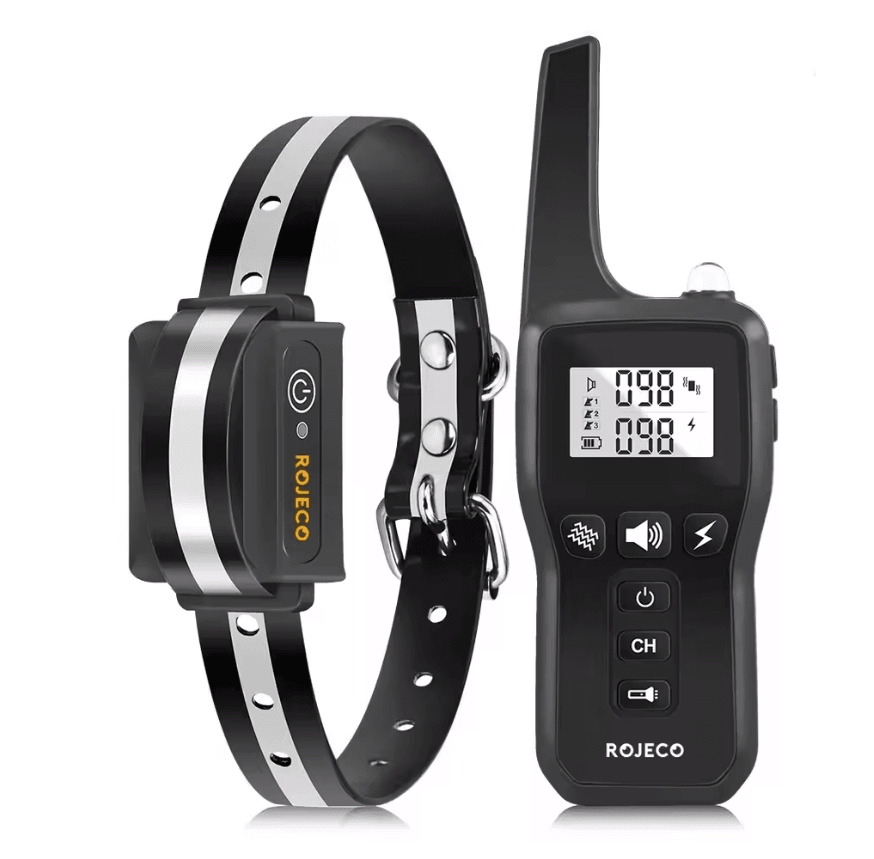 Rojeco Remote Rechargeable Dog Training Collar