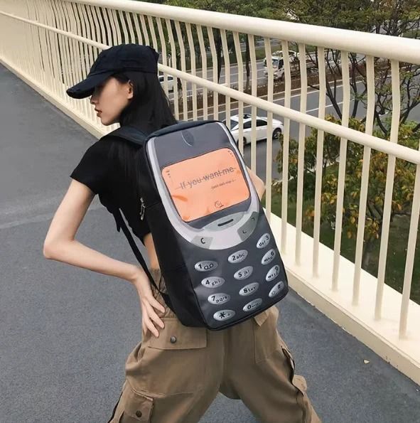 Vintage Telephone Backpack