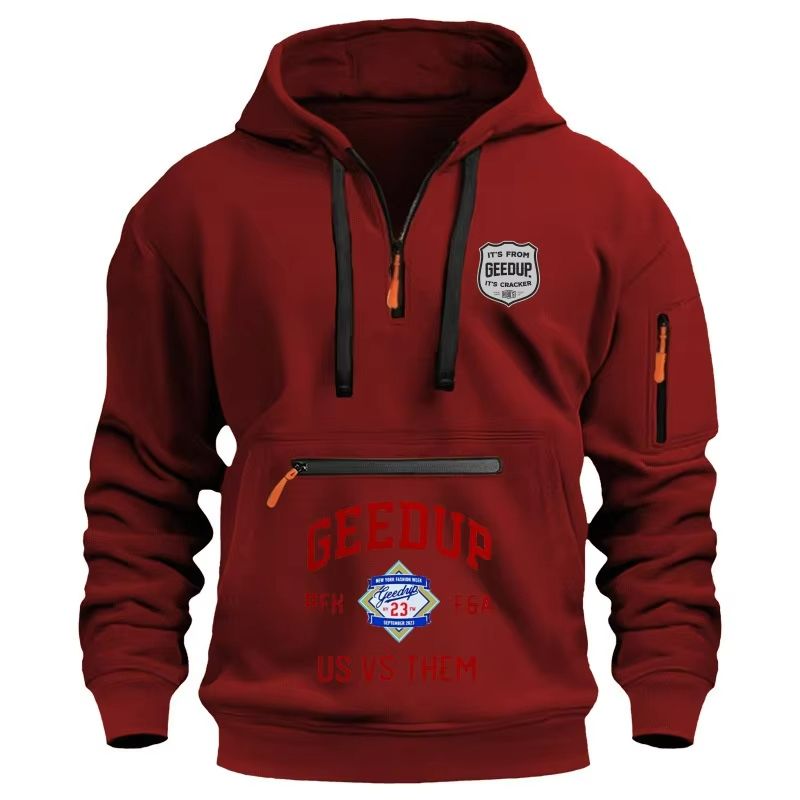 UrbanFlex Mens Casual Sports Hoodie - Lightweight, Stylish and Functional