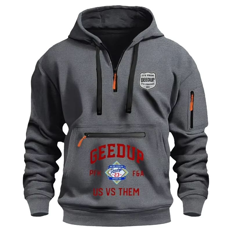 UrbanFlex Mens Casual Sports Hoodie - Lightweight, Stylish and Functional