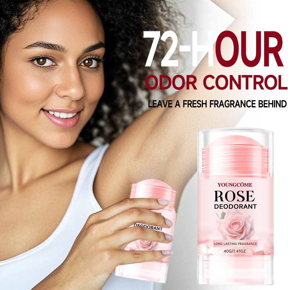 Pink Rose Essentials, Long Lasting Fragrance, Deodorant Stick, Oil Deodorant Cream, Perfume Cooling Armpit, Dating Aroma