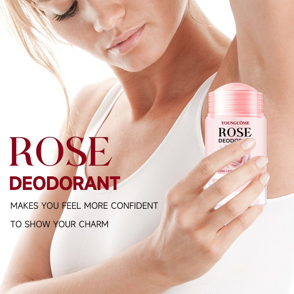 Pink Rose Essentials, Long Lasting Fragrance, Deodorant Stick, Oil Deodorant Cream, Perfume Cooling Armpit, Dating Aroma