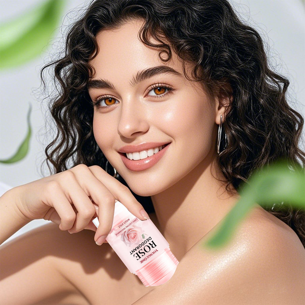 Pink Rose Essentials, Long Lasting Fragrance, Deodorant Stick, Oil Deodorant Cream, Perfume Cooling Armpit, Dating Aroma