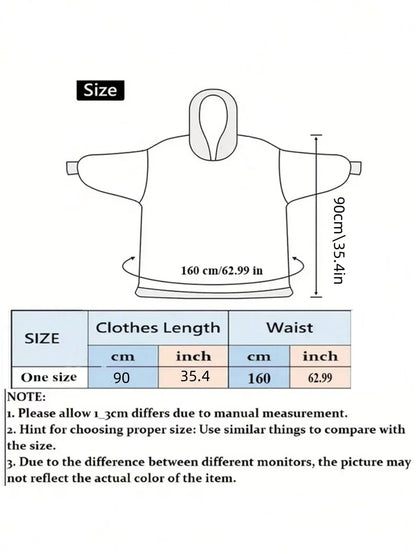 Solid Color Plush Hooded Zipper Nightgown with Velvet Lining for Women