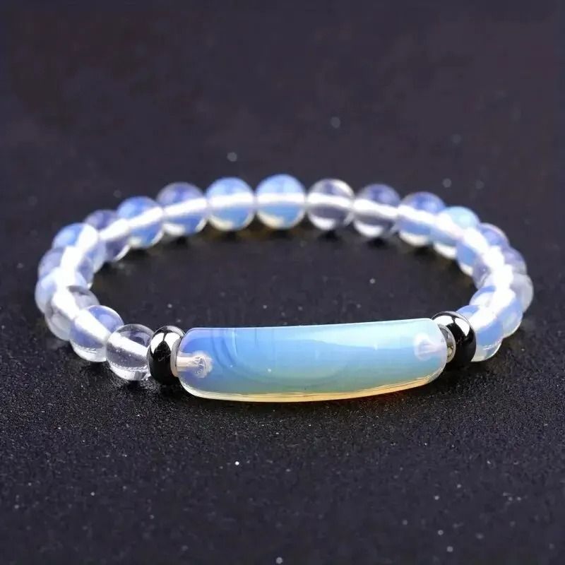Healing Turquoise and Malachite Gemstone Bracelet