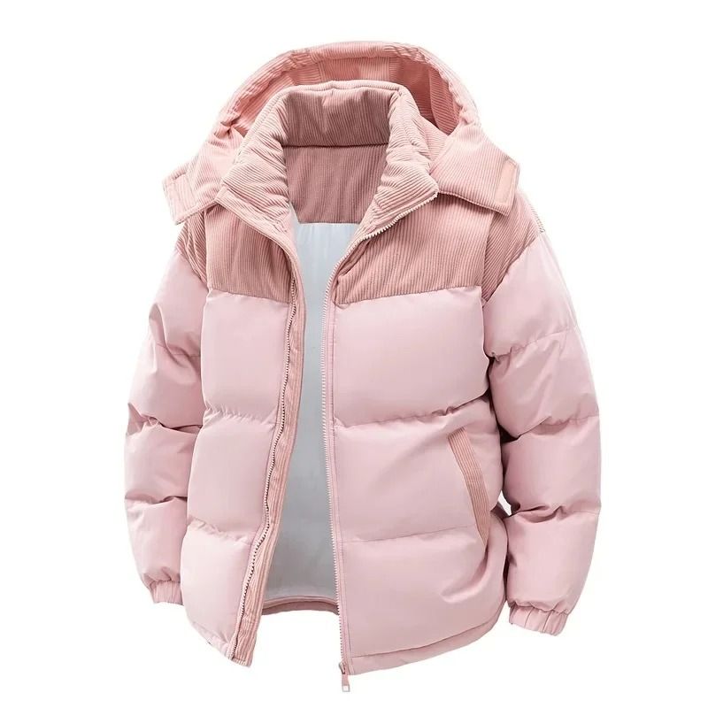 Thickened Cotton Windproof Hooded Jacket for Men