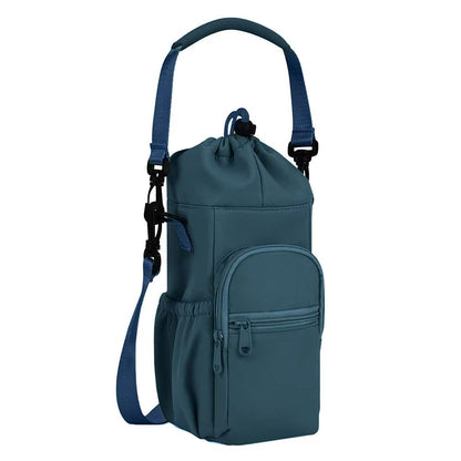 Everyday 40oz Insulated Water Bottle Carrier | Neoprene Crossbody Sling with Pocket