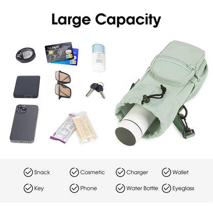 Everyday 40oz Insulated Water Bottle Carrier | Neoprene Crossbody Sling with Pocket