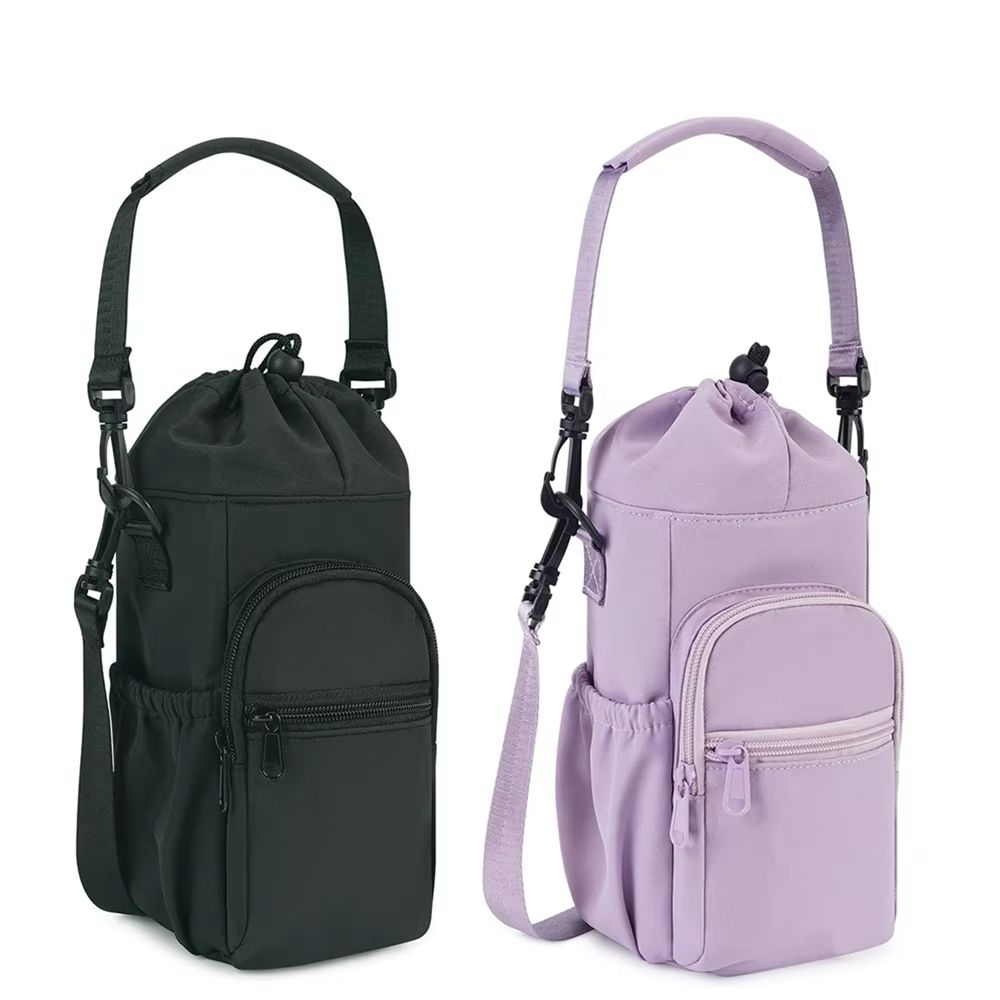 Everyday 40oz Insulated Water Bottle Carrier | Neoprene Crossbody Sling with Pocket