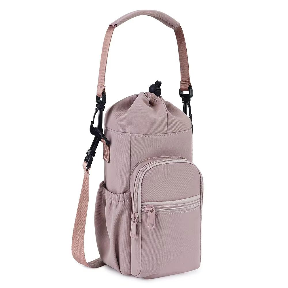 Everyday 40oz Insulated Water Bottle Carrier | Neoprene Crossbody Sling with Pocket