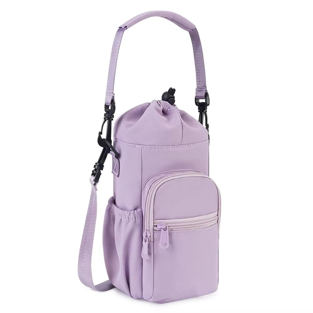 Everyday 40oz Insulated Water Bottle Carrier | Neoprene Crossbody Sling with Pocket