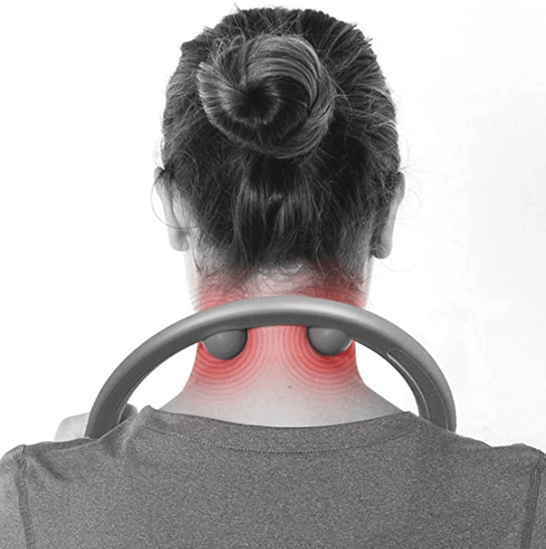 BackEase Trigger Point Self Massage Cane Deep Tissue Relief for Back Neck and Feet