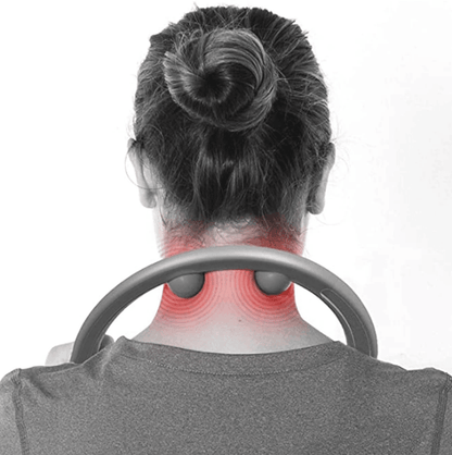 BackEase Trigger Point Self Massage Cane Deep Tissue Relief for Back Neck and Feet