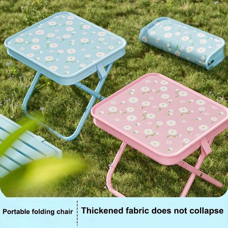 Portable Outdoor Folding Stool for Camping and Fishing