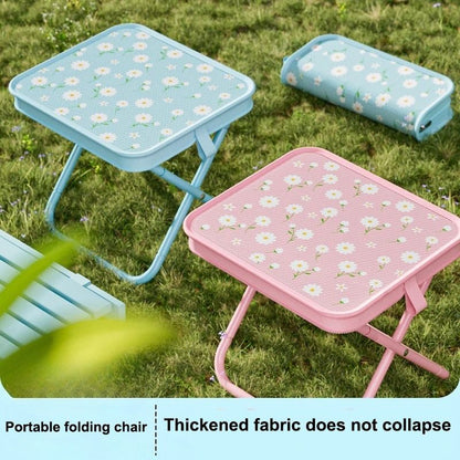 Portable Outdoor Folding Stool for Camping and Fishing