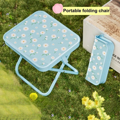 Portable Outdoor Folding Stool for Camping and Fishing