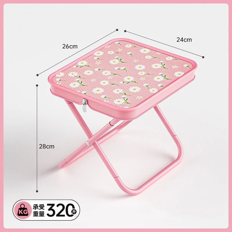 Portable Outdoor Folding Stool for Camping and Fishing