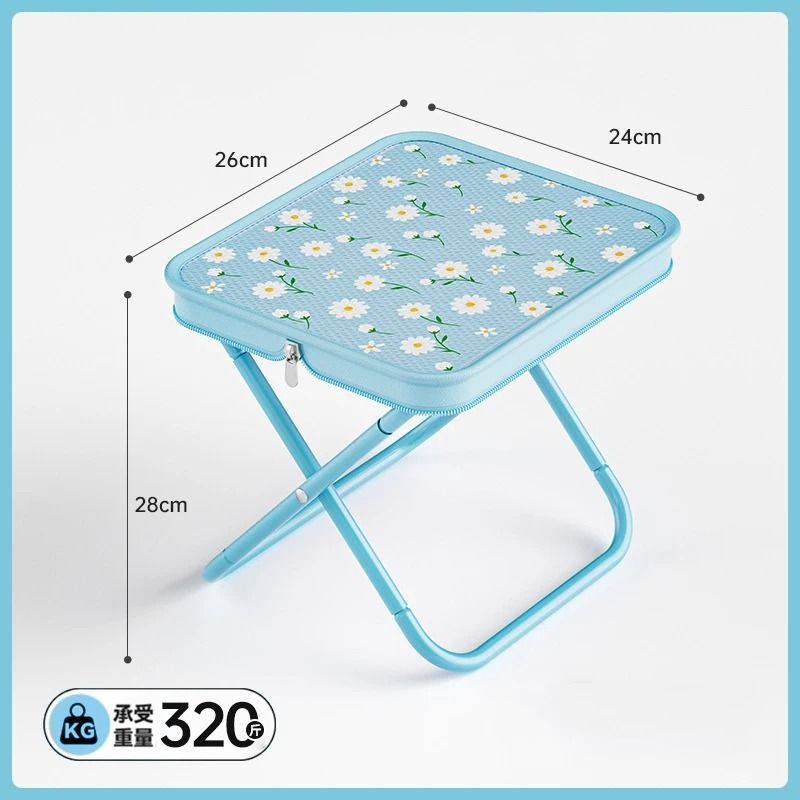 Portable Outdoor Folding Stool for Camping and Fishing