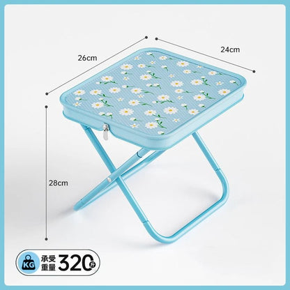 Portable Outdoor Folding Stool for Camping and Fishing