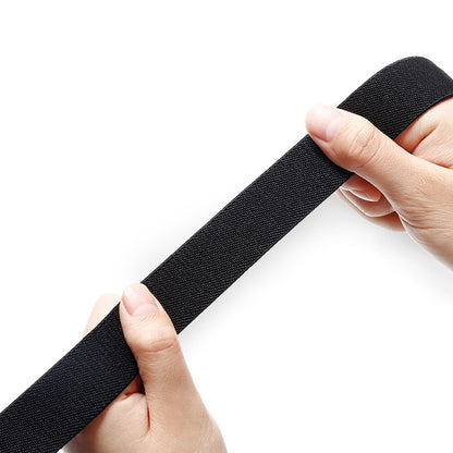 Comfortable Women Adjustable Elastic Stretch Belt, Invisible Waist Belt for Jeans Pants, Dress Square Easy Buckle