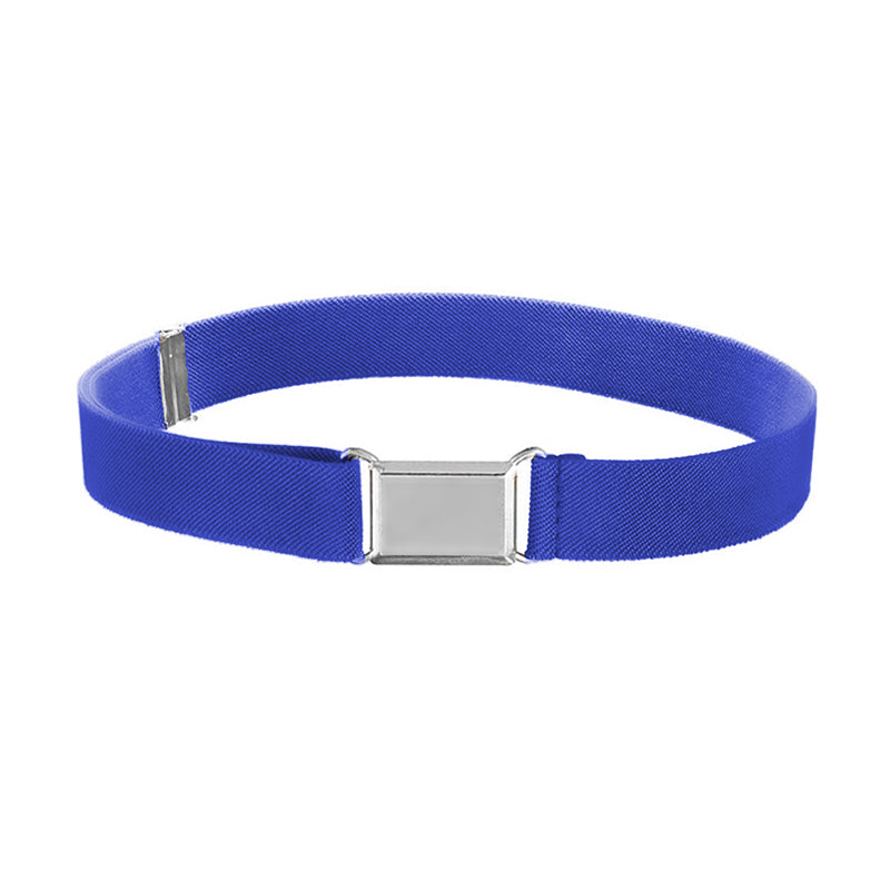 Comfortable Women Adjustable Elastic Stretch Belt, Invisible Waist Belt for Jeans Pants, Dress Square Easy Buckle