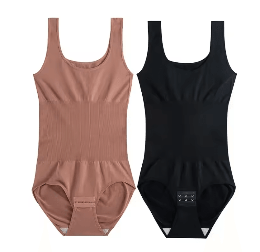 SculptEase Women Bodysuit Slimming Shapewear Tummy Control