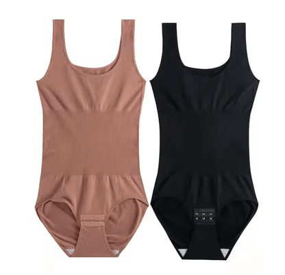 SculptEase Women Bodysuit Slimming Shapewear Tummy Control
