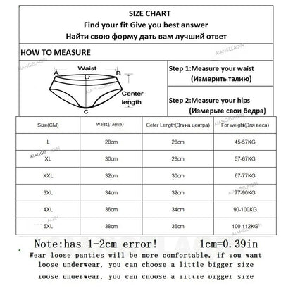 4-Pack High Waist Cotton Panties for Women – Slimming, Comfortable, and Breathable