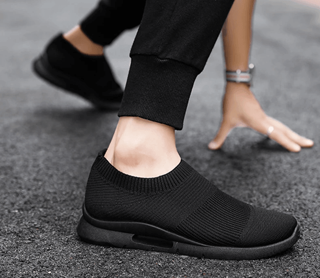Effortless Slip-On Running Sneakers for Men