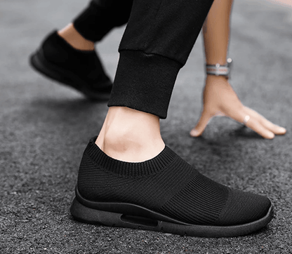Effortless Slip-On Running Sneakers for Men