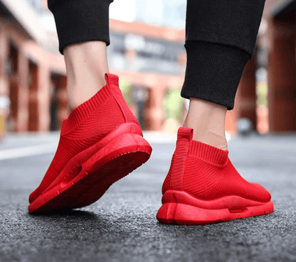 Effortless Slip-On Running Sneakers for Men