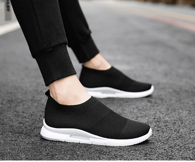 Effortless Slip-On Running Sneakers for Men