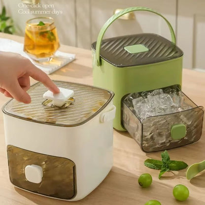 48 Grid Ice Cube Tray Reusable Refrigerator Ice Maker Easy-Release Mold