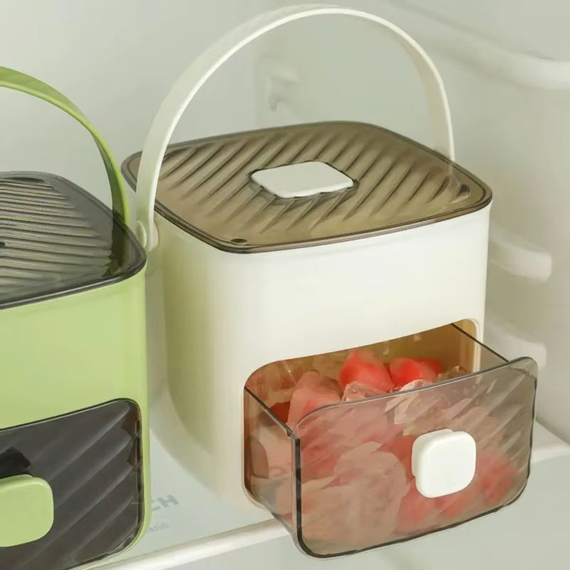 48 Grid Ice Cube Tray Reusable Refrigerator Ice Maker Easy-Release Mold