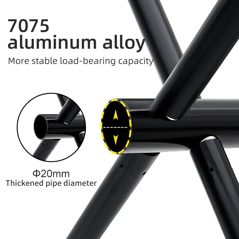 Compact Portable Folding Stool Ultralight Aluminum Alloy Mini Chair for Camping Fishing and Picnics