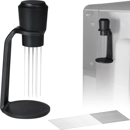 Magnetic Espresso Distribution Tool for Smooth Extraction