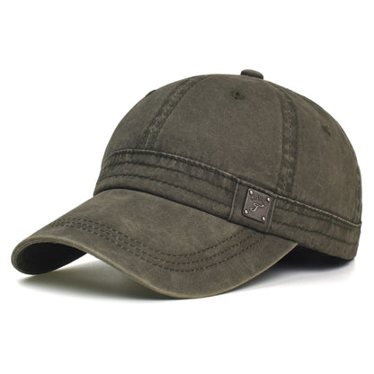 Men Women Casual Vintage Dad Hat, Washed Cotton Baseball Cap, Adjustable Trucker Style Low Profile Outdoor Cap