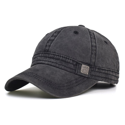 Men Women Casual Vintage Dad Hat, Washed Cotton Baseball Cap, Adjustable Trucker Style Low Profile Outdoor Cap